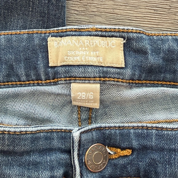 Banana Republic Skinny Blue Jeans - Picture 2 of 3